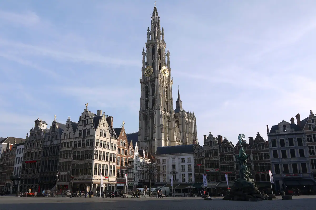 Vue de Anvers, Flandre